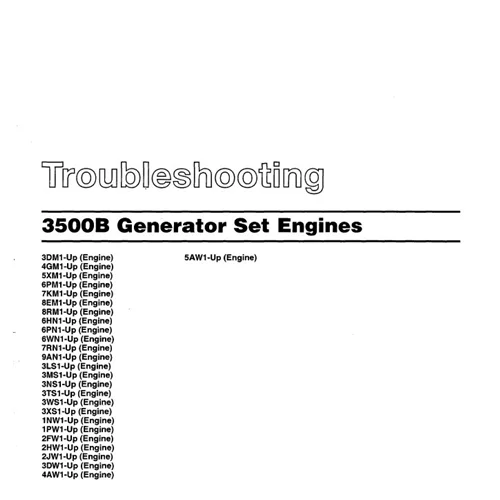 جزوه کامل عیب یابی  الکتریکال موتورهای کاترپیلار سری 3500B ( فارسی )